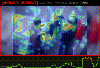 Crowd anomaly and panic detection demo